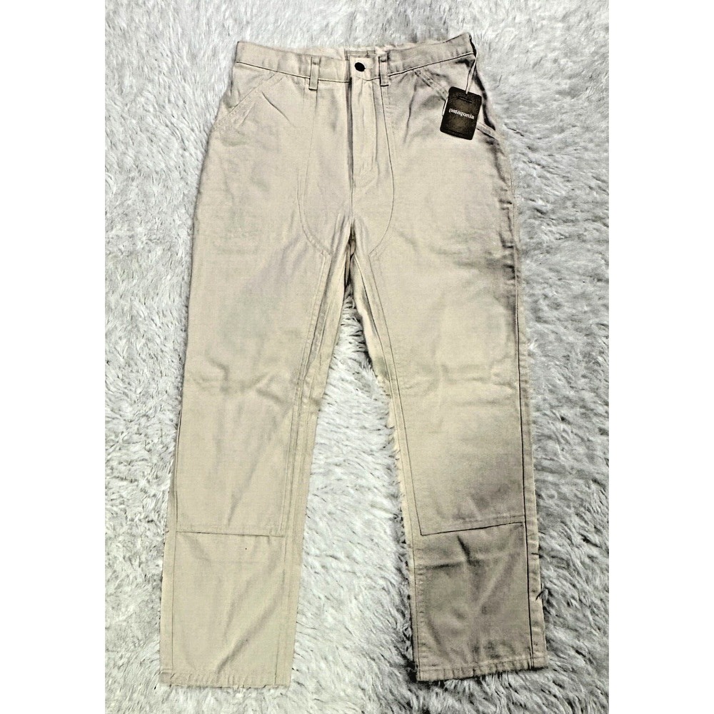 Patagonia Heritage Stand Up Pants Women's Size 10 Undyed Natural Organic Cotton